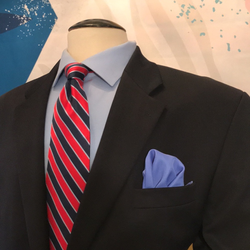 Chaps Blue Blazer - image 2